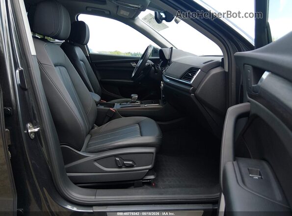 WA1ABAFY8P2138282 2023 AUDI Q5 Black Вид салону спереду