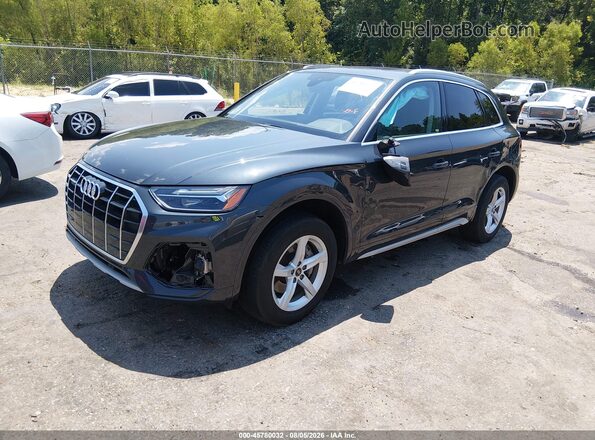WA1ABAFY9R2046553 2024 AUDI Q5 Black წინა მარცხენა ხედი სამი მეოთხედიდან