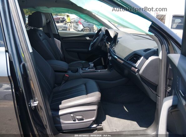 WA1ABAFY9R2046553 2024 AUDI Q5 Black წინა სალონის ხედი