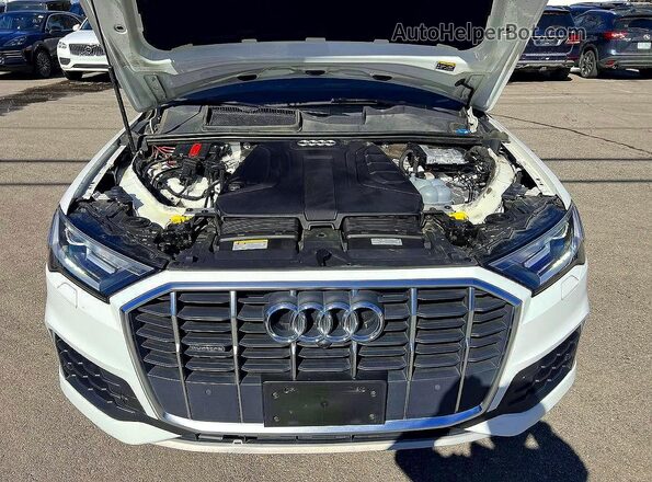 WA1ACBF70PD010097 2023 AUDI Q7 White Widok deski rozdzielczej