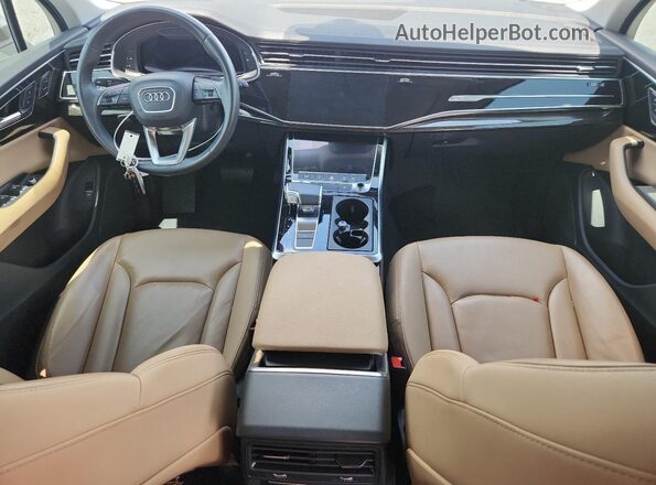 WA1ACBF72PD014930 2023 AUDI Q7 White Dashboard view