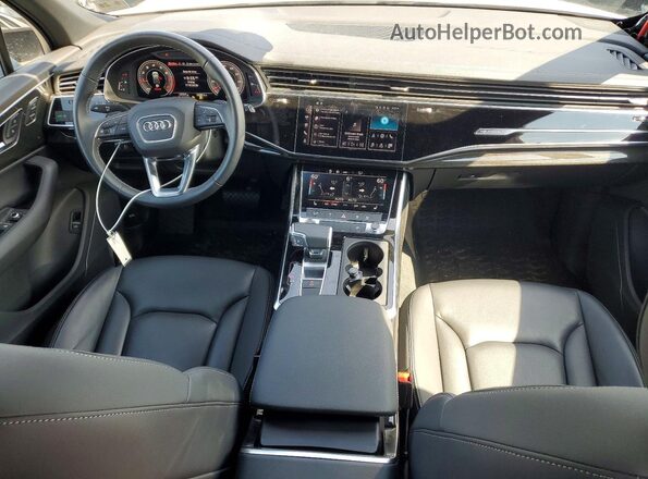 WA1ACBF73SD003265 2025 AUDI Q7 White Widok deski rozdzielczej