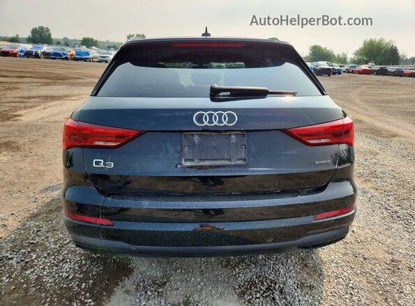 WA1AECF31P1117500 2023 AUDI Q3 Black Հետևի տեսք
