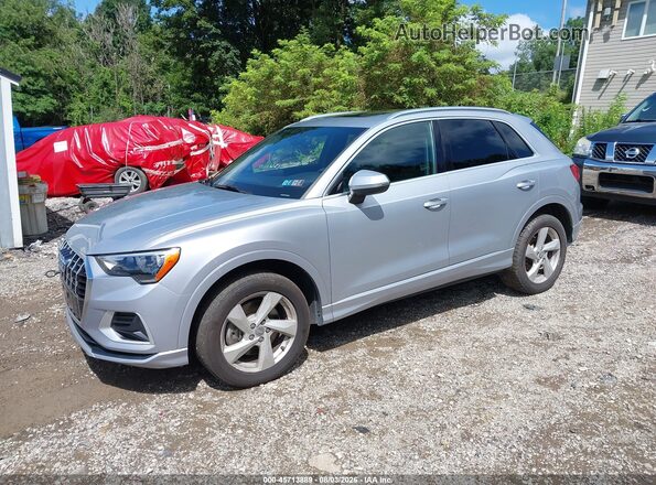 WA1AECF38K1075495 2019 AUDI Q3 Silver Przód lewy