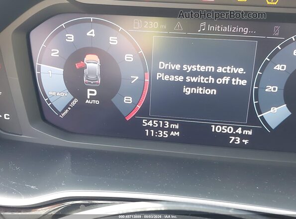 WA1AECF38K1075495 2019 AUDI Q3 Silver 