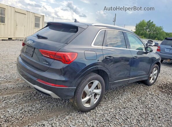WA1AECF38L1007926 2020 AUDI Q3 Black უკანა მარჯვენა