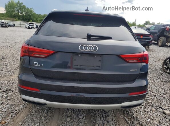 WA1AECF38L1007926 2020 AUDI Q3 Black უკანა ხედი