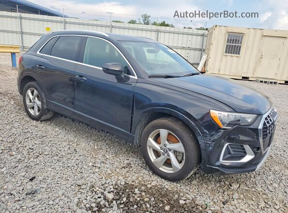 WA1AECF38L1007926 2020 AUDI Q3 Black წინა მარჯვენა