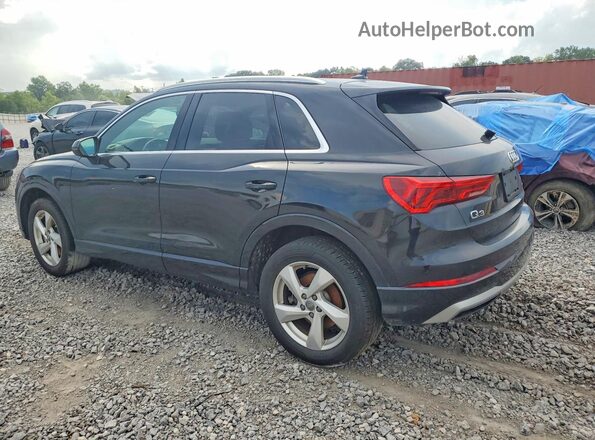 WA1AECF38L1007926 2020 AUDI Q3 Black უკანა მარცხენა