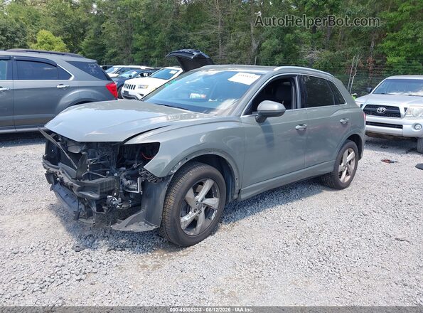 WA1AECF38L1034544 2020 AUDI Q3 Pewter Front left
