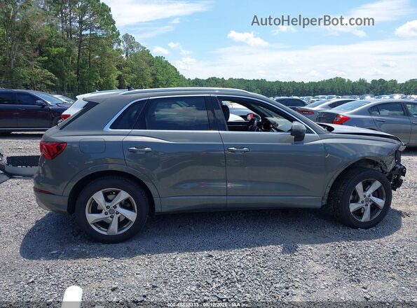 WA1AECF38L1034544 2020 AUDI Q3 Pewter Rear interior view