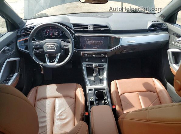 WA1AECF38L1125250 2020 AUDI Q3 Black Вид панелі приладів