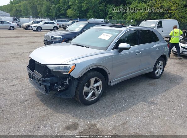 WA1AECF39L1044547 2020 AUDI Q3 Silver Przód lewy