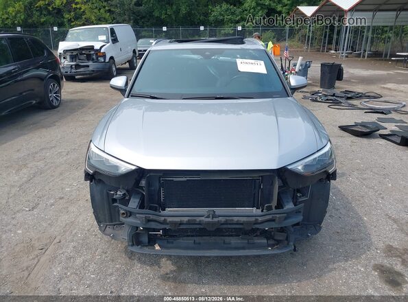 WA1AECF39L1044547 2020 AUDI Q3 Silver Widok wnętrza z tyłu