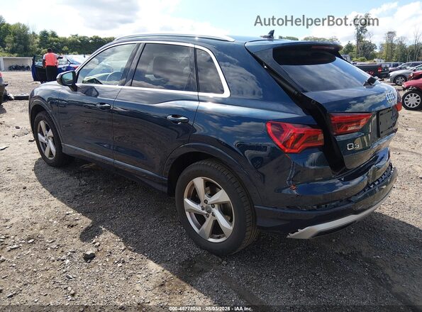 WA1AECF39L1118775 2020 AUDI Q3 Dark Blue უკანა მარცხენა
