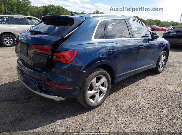 WA1AECF39L1118775 2020 AUDI Q3 Dark Blue უკანა მარჯვენა