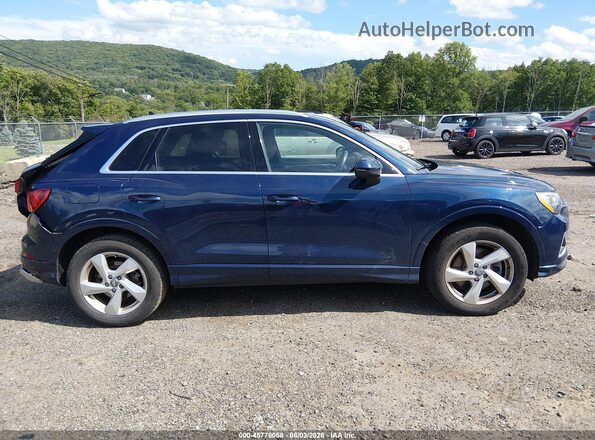 WA1AECF39L1118775 2020 AUDI Q3 Dark Blue უკანა სალონის ხედი