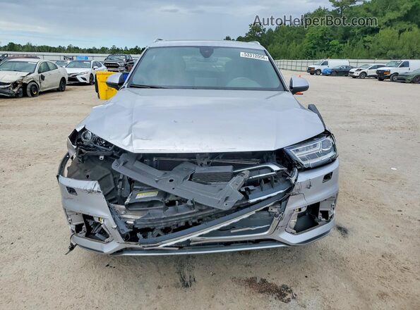 WA1AHAF70JD035861 2018 AUDI Q7 Silver Front view