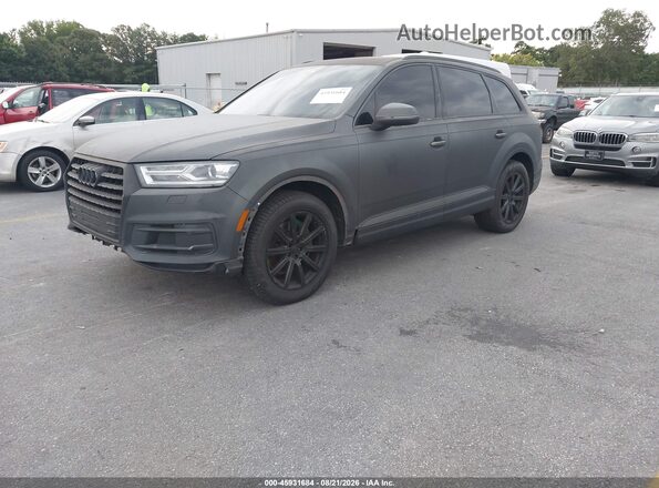 WA1AHAF71JD025372 2018 AUDI Q7 Gray Front left