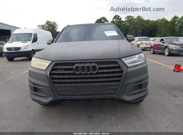 WA1AHAF71JD025372 2018 AUDI Q7 Gray Instrument cluster view