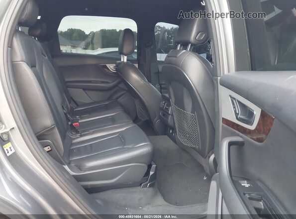 WA1AHAF71JD025372 2018 AUDI Q7 Gray VIN sticker view