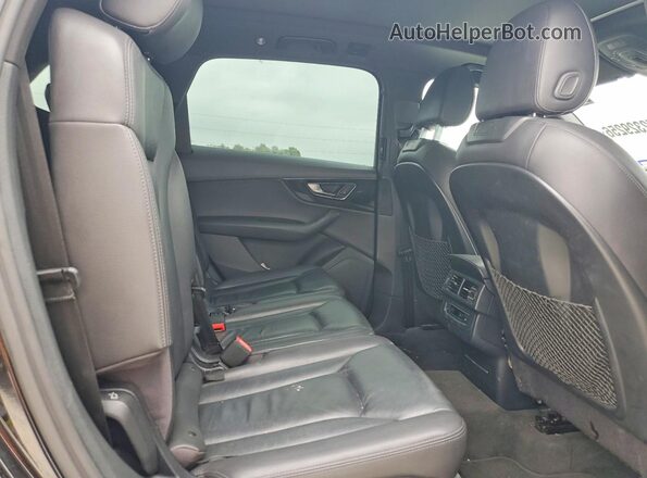 WA1AHAF72HD037976 2017 AUDI Q7 Black Vista de los asientos traseros