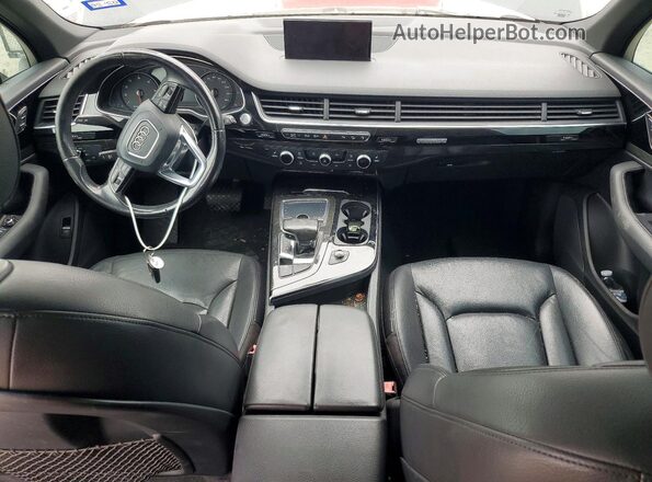 WA1AHAF72HD037976 2017 AUDI Q7 Black Vista del salpicadero