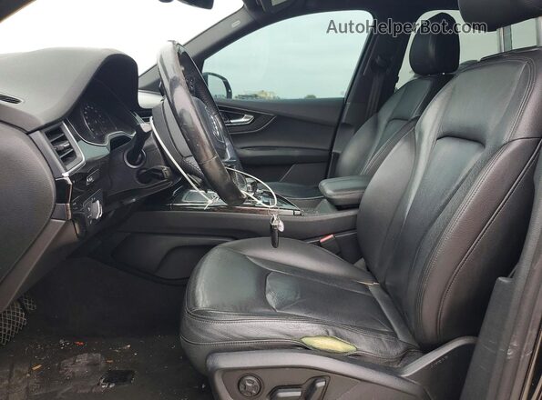 WA1AHAF72HD037976 2017 AUDI Q7 Black Vista interior delantera