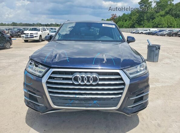 WA1AHAF72HD044085 2017 AUDI Q7 Blue Vista frontal