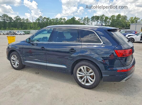 WA1AHAF72HD044085 2017 AUDI Q7 Blue Trasero izquierdo