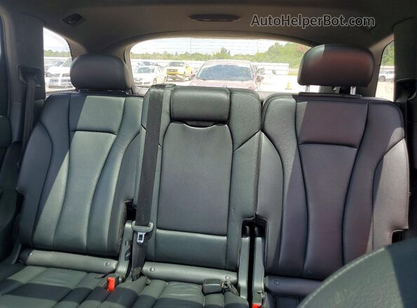 WA1AHAF72HD044085 2017 AUDI Q7 Blue Vista de los asientos traseros