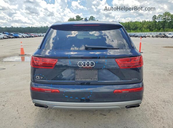 WA1AHAF72HD044085 2017 AUDI Q7 Blue Vista trasera