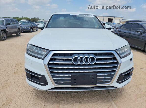 WA1AHAF73JD026023 2018 AUDI Q7 White Вид спереду
