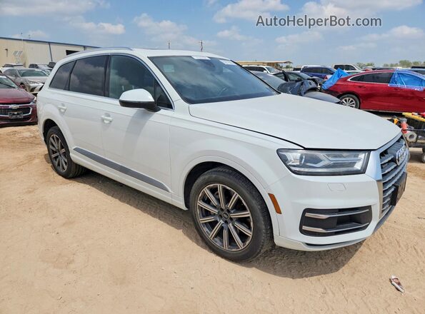 WA1AHAF73JD026023 2018 AUDI Q7 White Передня права чверть