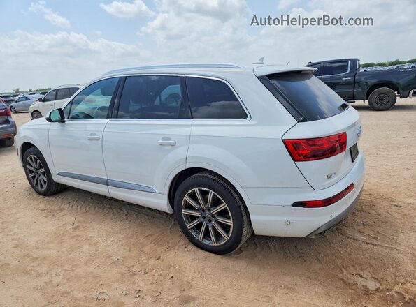 WA1AHAF73JD026023 2018 AUDI Q7 White Задня ліва чверть