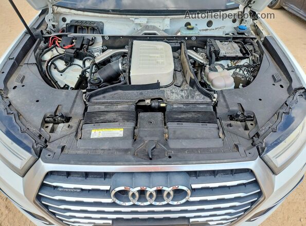 WA1AHAF73JD026023 2018 AUDI Q7 White Вид підкапотного простору