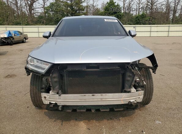 WA1AHAF73KD014620 2019 AUDI Q7 Silver Widok z przodu