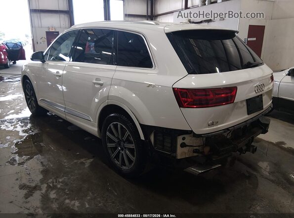 WA1AHAF76JD013900 2018 AUDI Q7 White Rear left
