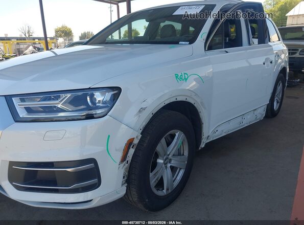 WA1AHAF78JD040418 2018 AUDI Q7 White Widok z przodu