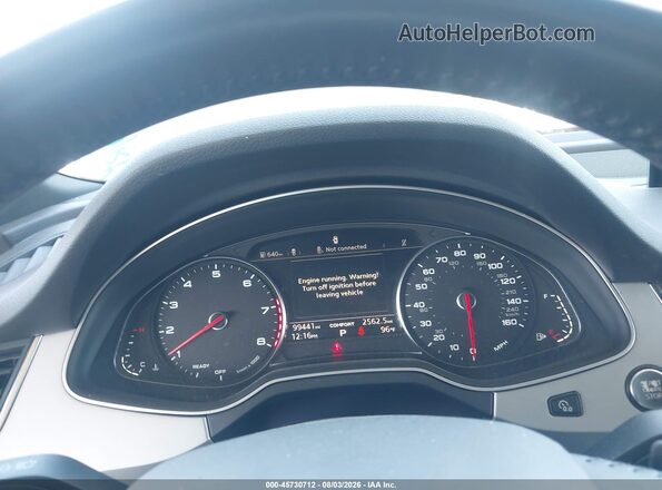 WA1AHAF78JD040418 2018 AUDI Q7 White Widok tylnych siedzeń
