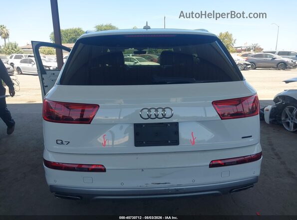 WA1AHAF78JD040418 2018 AUDI Q7 White 