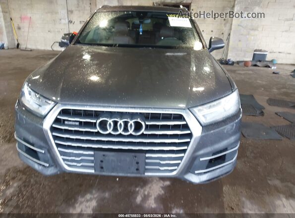 WA1AHAF79KD039554 2019 AUDI Q7 Gray Instrument cluster view