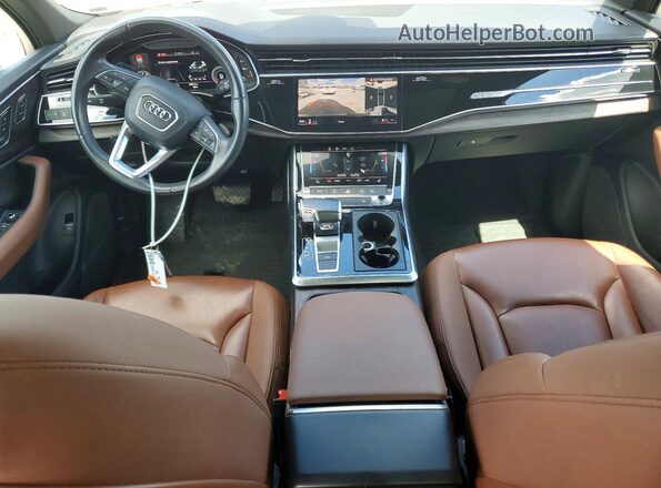 WA1AJAF70MD023086 2021 AUDI Q7 Gray Widok deski rozdzielczej