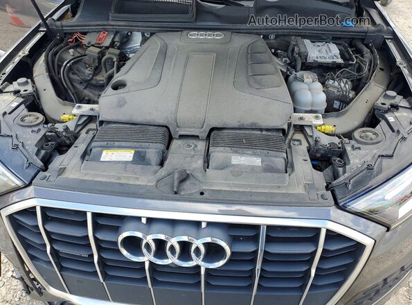 WA1AJAF70MD023086 2021 AUDI Q7 Gray Widok komory silnika