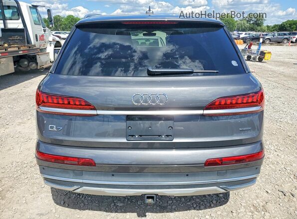 WA1AJAF70MD023086 2021 AUDI Q7 Gray Widok z tyłu