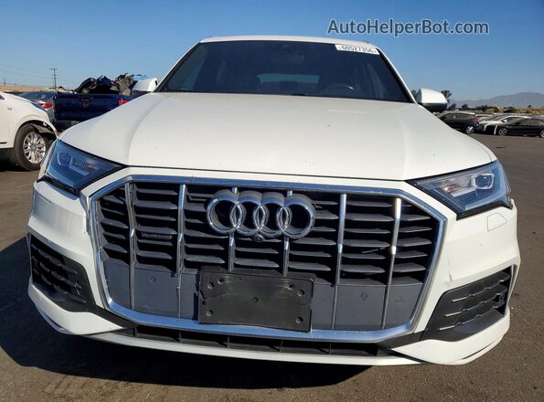 WA1AJAF73MD038813 2021 AUDI Q7 White Front view