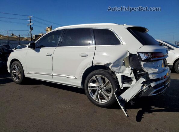 WA1AJAF73MD038813 2021 AUDI Q7 White Rear left