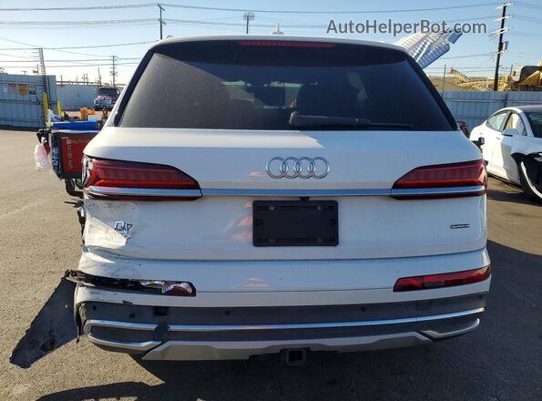 WA1AJAF73MD038813 2021 AUDI Q7 White Rear view