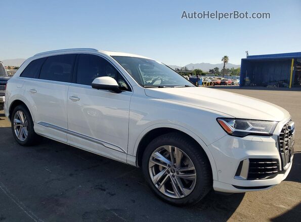 WA1AJAF73MD038813 2021 AUDI Q7 White Front right
