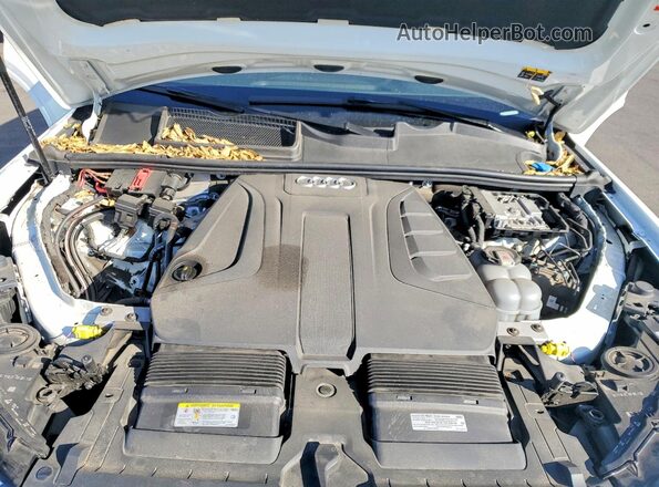 WA1AJAF73MD038813 2021 AUDI Q7 White Engine compartment view